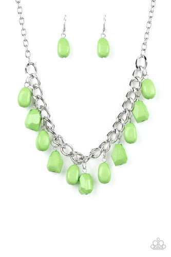 Take The COLOR Wheel! Green Necklace