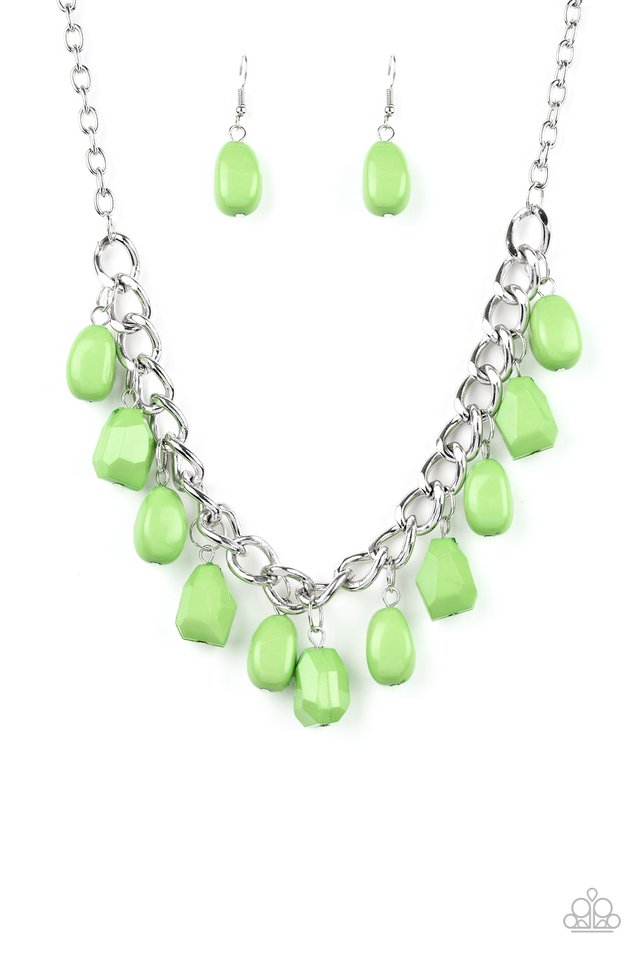 Take The COLOR Wheel! Green Necklace