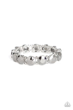 Load image into Gallery viewer, Glitzy Glamorous Silver Bracelet