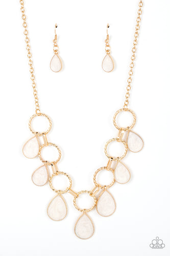 Golden Glimmer Gold Necklace