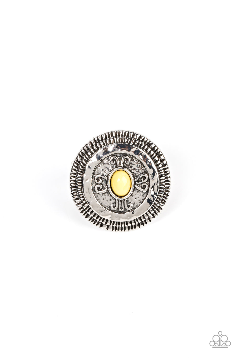 All Things Must COMPASS Yellow Ring