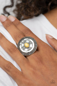 All Things Must COMPASS Yellow Ring