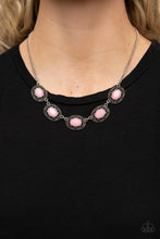 Load image into Gallery viewer, Sunshiny Shimmer Pink Necklace