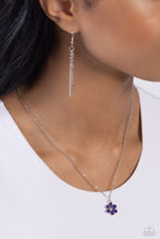 Load image into Gallery viewer, Cottage Retreat Purple Necklace