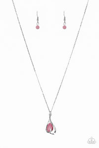Tell Me A Love Story Pink Necklace
