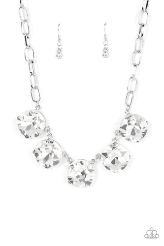 Limelight Luxury White Necklace