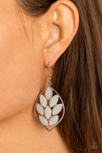 Load image into Gallery viewer, Glacial Glades White Earring