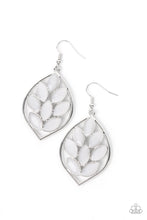 Load image into Gallery viewer, Glacial Glades White Earring