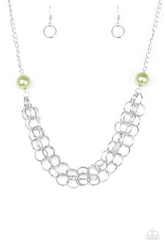 Daring Diva Green Necklace