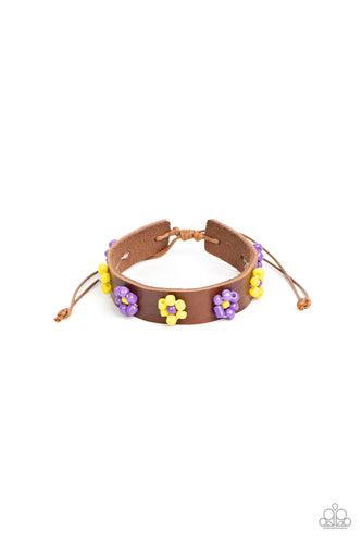 Flowery Frontier Purple Bracelet