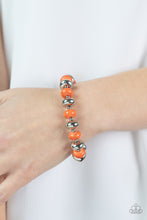 Load image into Gallery viewer, Stone Age Aesthetic Orange Bracelet