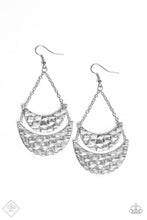 Load image into Gallery viewer, Moon Landing Silver Earrings