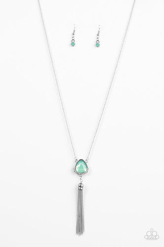 The Glow Show Green Necklace