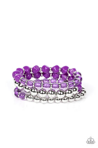 Summer Sabbatical Purple Bracelet