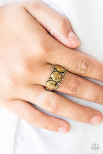 Load image into Gallery viewer, Straighten Your Crown Brass Ring