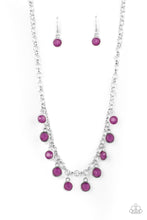 Load image into Gallery viewer, Moonbeam Magic Purple Necklace