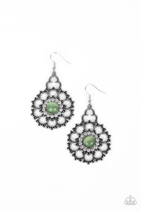 Floral Renaissance Green Earring