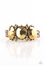Load image into Gallery viewer, Straighten Your Crown Brass Ring