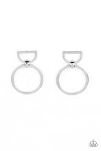 Load image into Gallery viewer, CONTOUR Guide Silver Earring