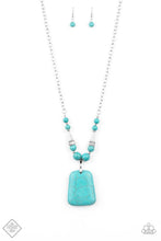 Load image into Gallery viewer, Sandstone Oasis Blue Necklace