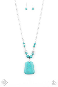 Sandstone Oasis Blue Necklace