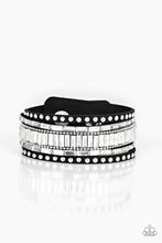 Load image into Gallery viewer, Rock Star Rocker Black Bracelet