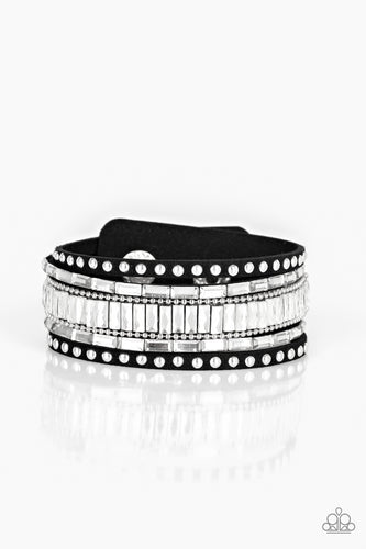 Rock Star Rocker Black Bracelet
