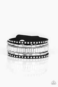 Rock Star Rocker Black Bracelet