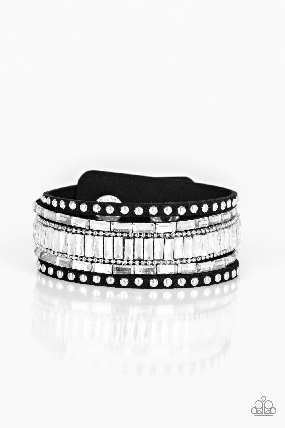 Rock Star Rocker Black Bracelet