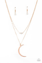 Load image into Gallery viewer, Modern Moonbeam Gold Necklace