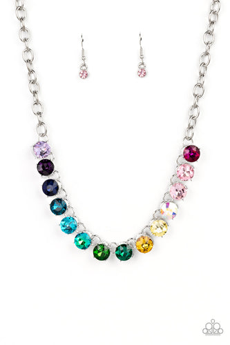 Rainbow Resplendence Multi Necklace