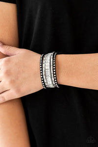 Rock Star Rocker Black Bracelet