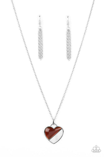 Nautical Romance Brown Necklace