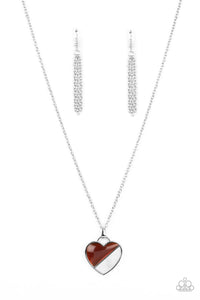 Nautical Romance Brown Necklace
