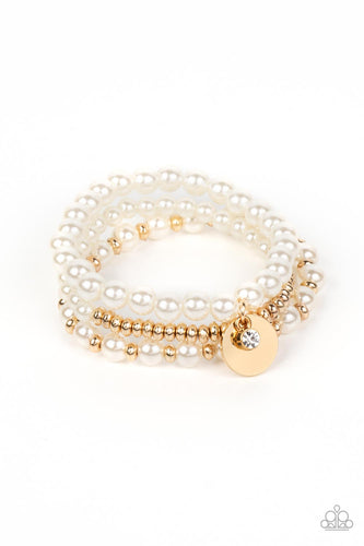 Pearly Professional Gold Bracelet