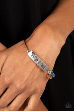 Load image into Gallery viewer, Fearless Fashionista Blue Bracelet