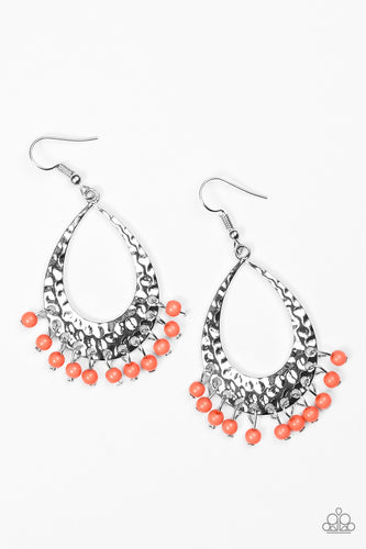 Casually Cancun Orange Earring