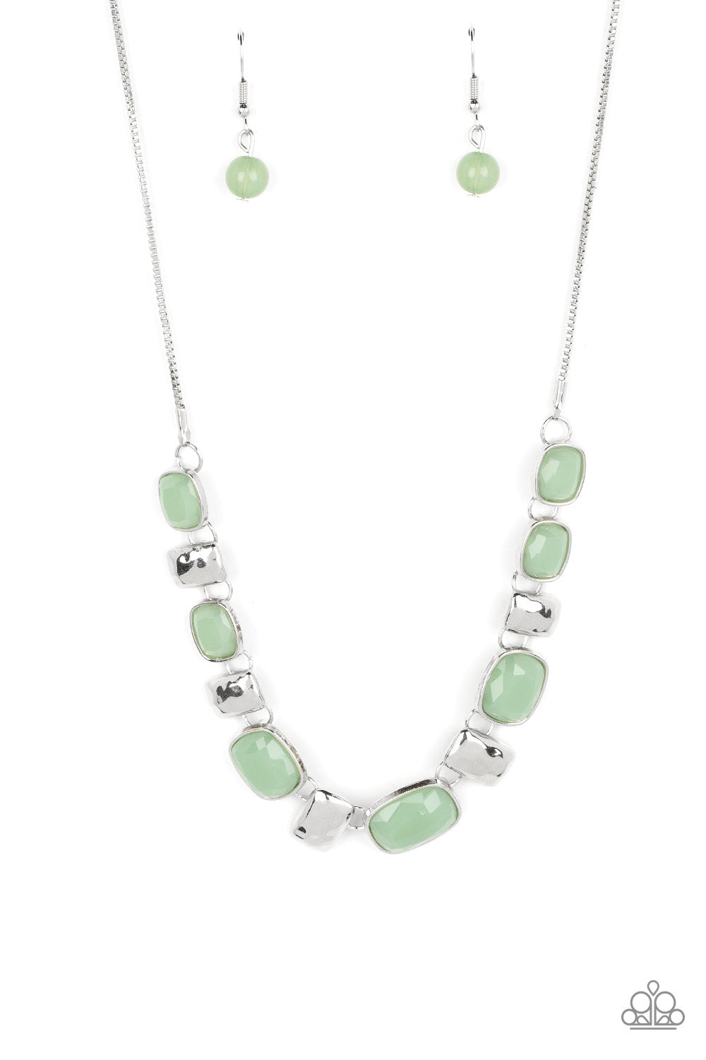 Polished Parade Green Necklace