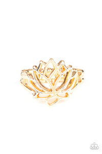 Lotus Lover Gold Ring