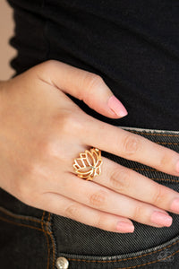 Lotus Lover Gold Ring