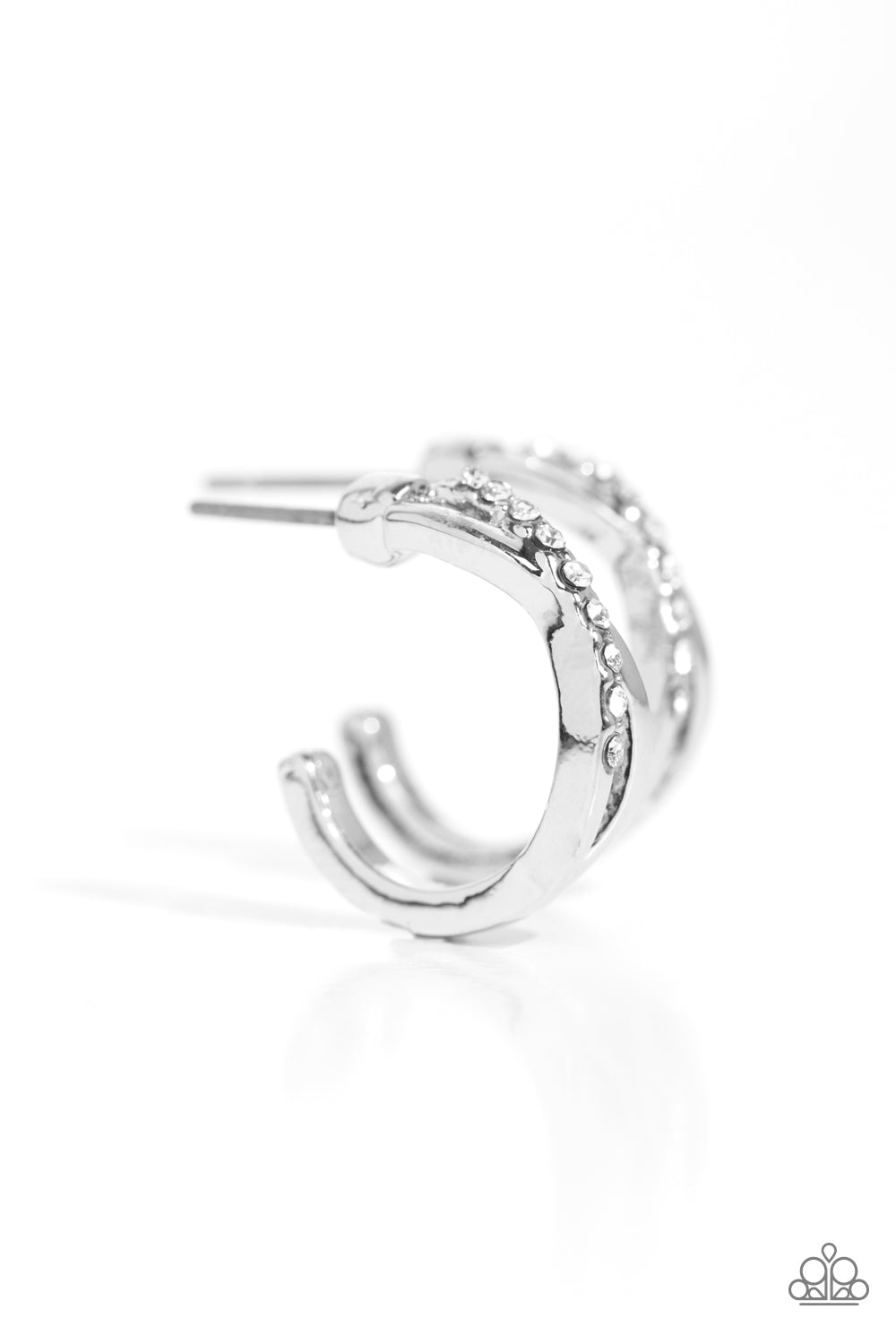 Horoscopic Helixes White Earring