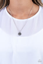 Load image into Gallery viewer, Stamped Sentiment Silver Necklace