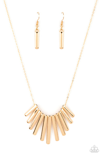 Leading MANE Gold Necklace