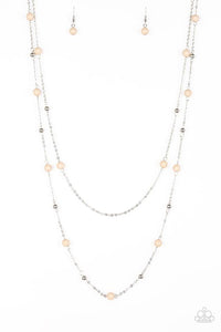 Beach Party Pageant Brown Necklace
