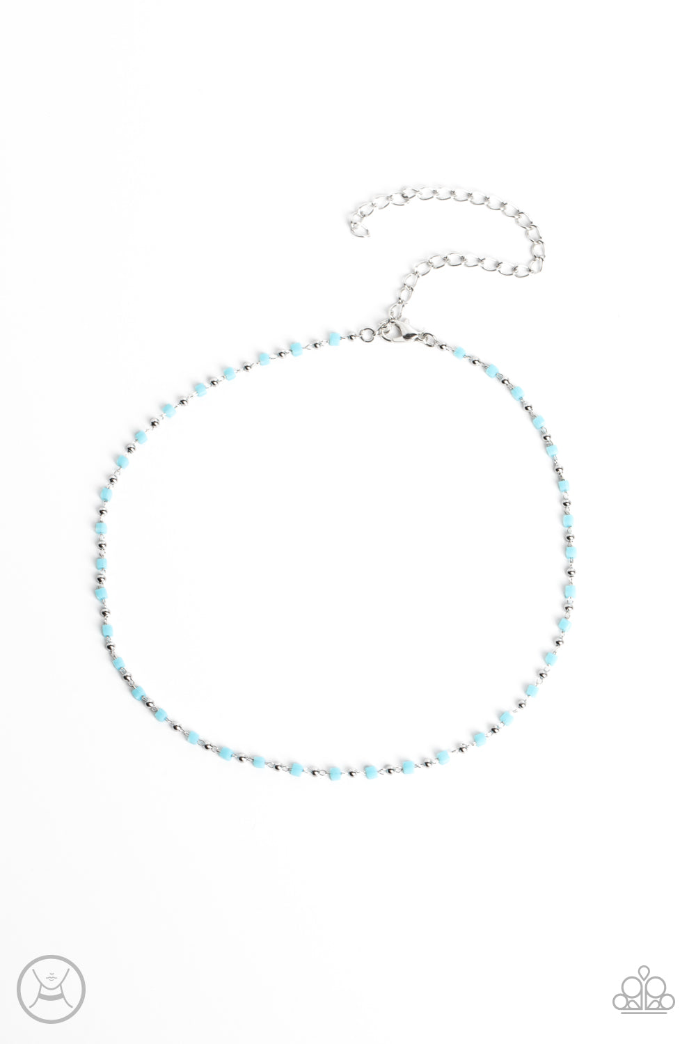Neon Lights Blue Necklace