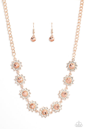 Blooming Brilliance Gold Necklace