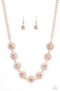 Blooming Brilliance Gold Necklace