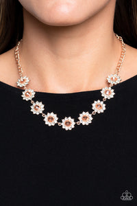 Blooming Brilliance Gold Necklace