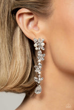 Load image into Gallery viewer, LIGHT at the Opera White Earring