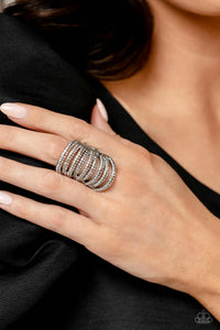 Rippling Rarity White Ring